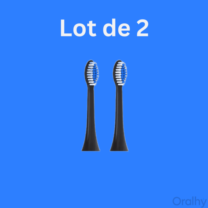 Têtes de brosse Oralhy – Lot de 2
